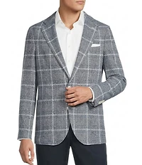 Cremieux Blue Label Provence Collection Windowpane Blazer