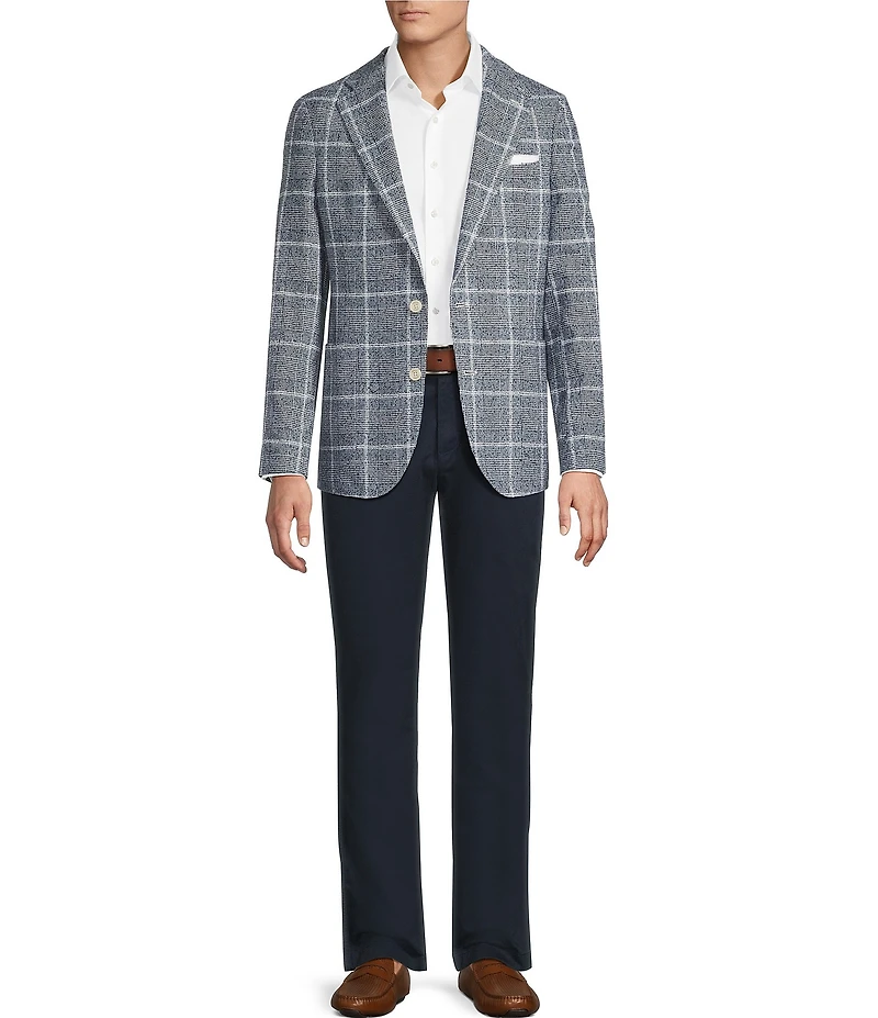 Cremieux Blue Label Provence Collection Windowpane Blazer