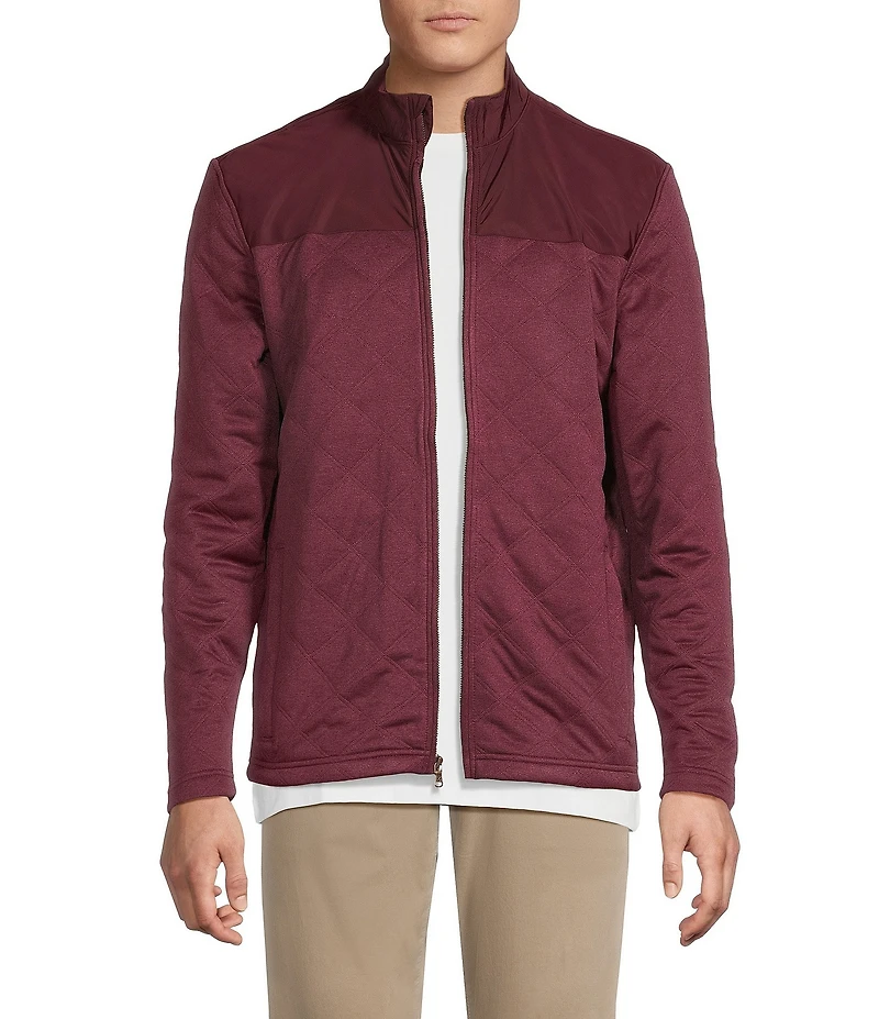 Cremieux Blue Label Quilted Full-Zip Jacket