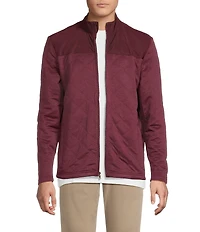 Cremieux Blue Label Quilted Full-Zip Jacket