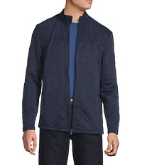 Cremieux Blue Label Quilted Full-Zip Jacket