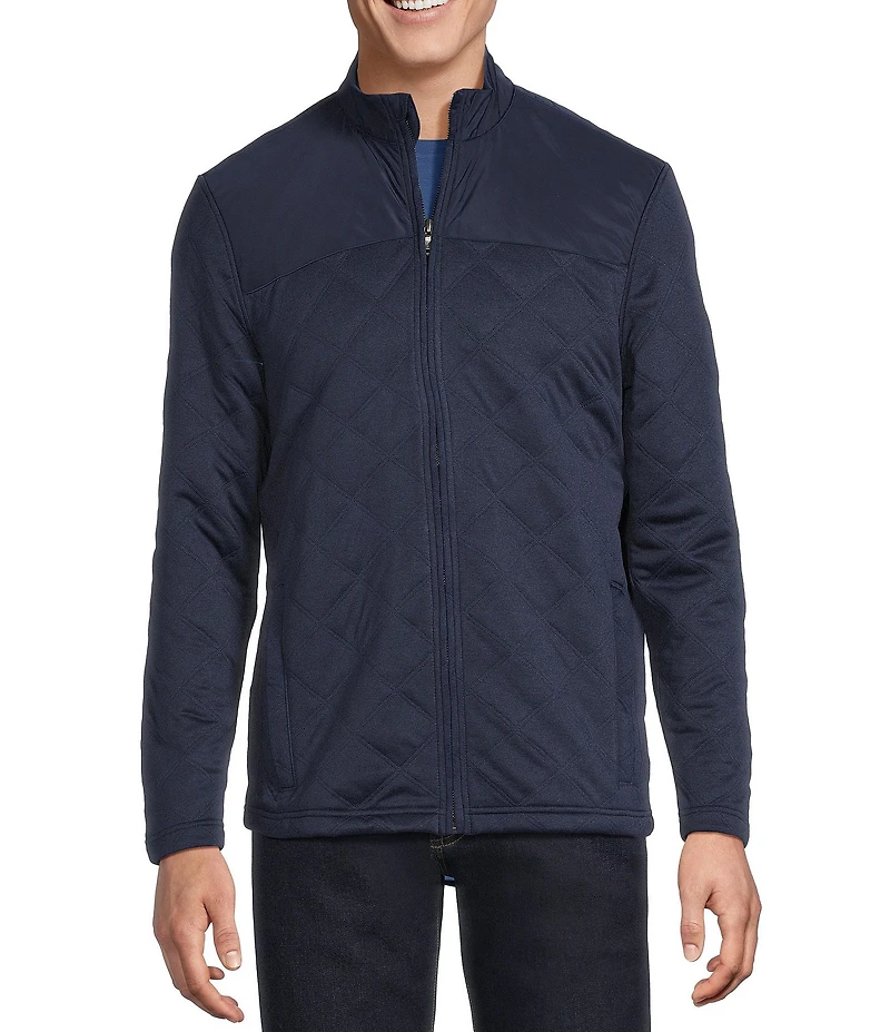 Cremieux Blue Label Quilted Full-Zip Jacket