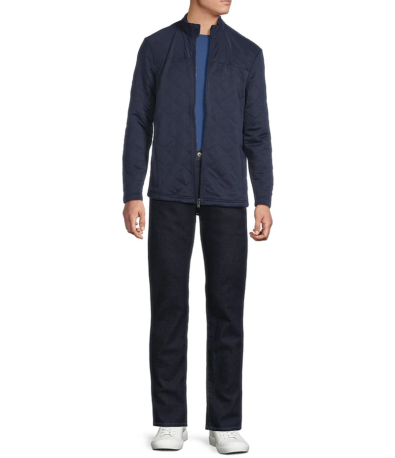 Cremieux Blue Label Quilted Full-Zip Jacket