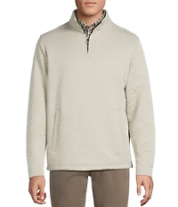 Cremieux Blue Label Quilted Quarter-Zip Pullover