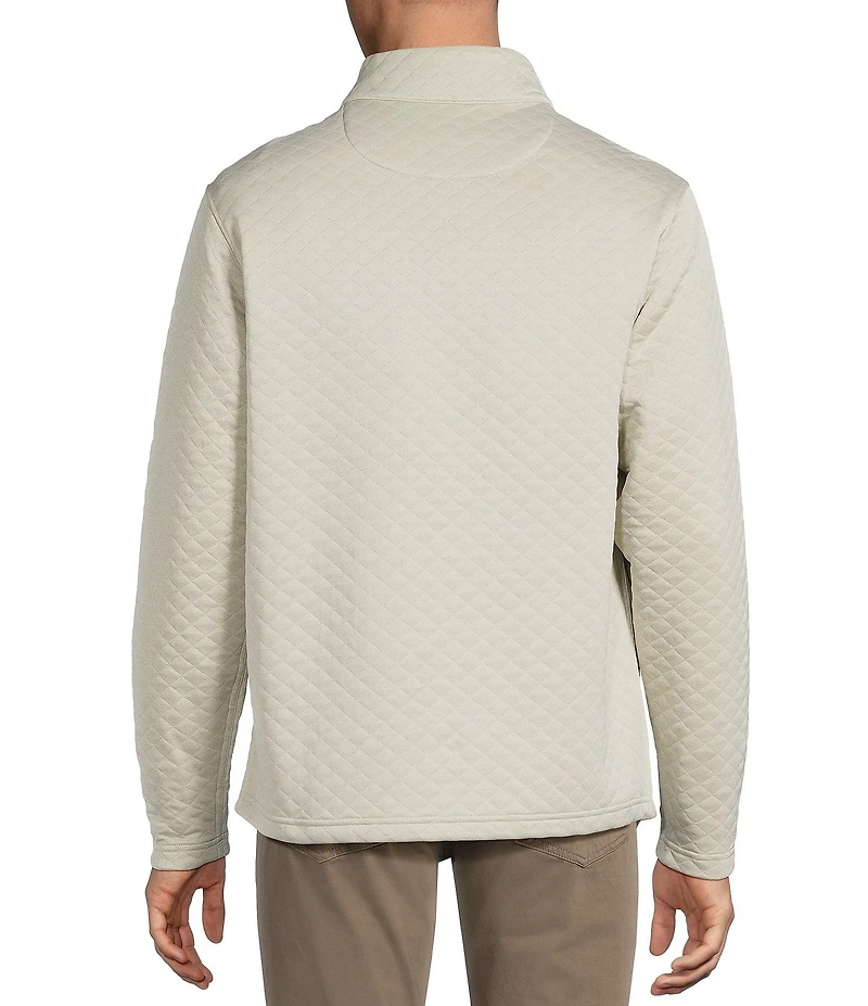 Cremieux Blue Label Quilted Quarter-Zip Pullover