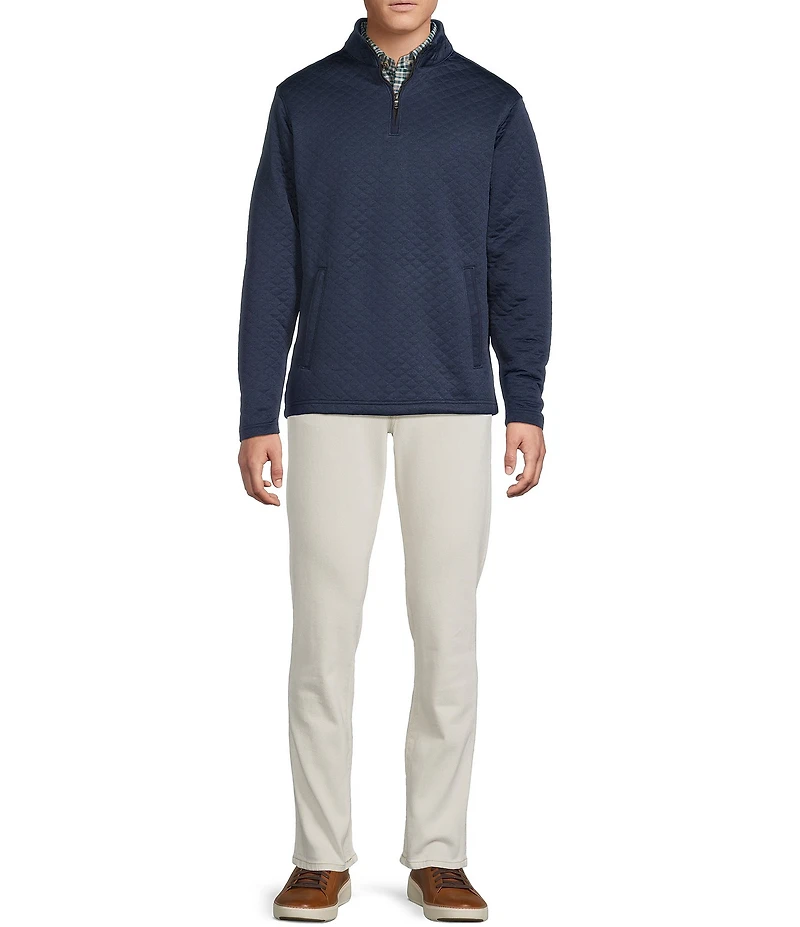 Cremieux Blue Label Quilted Quarter-Zip Pullover