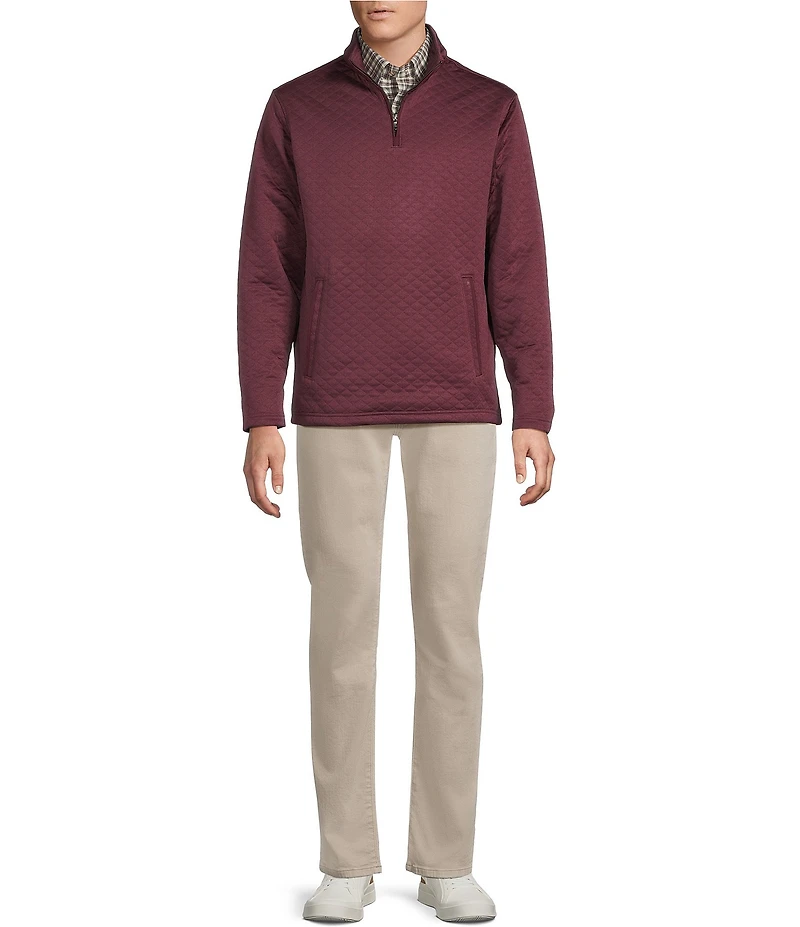 Cremieux Blue Label Quilted Quarter-Zip Pullover