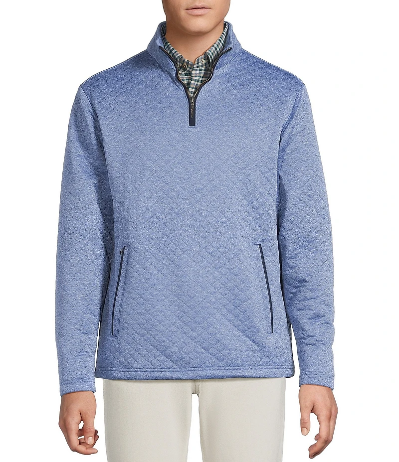 Cremieux Blue Label Quilted Quarter-Zip Pullover