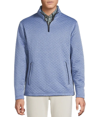 Cremieux Blue Label Quilted Quarter-Zip Pullover