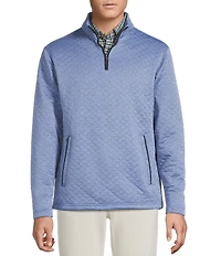 Cremieux Blue Label Quilted Quarter-Zip Pullover