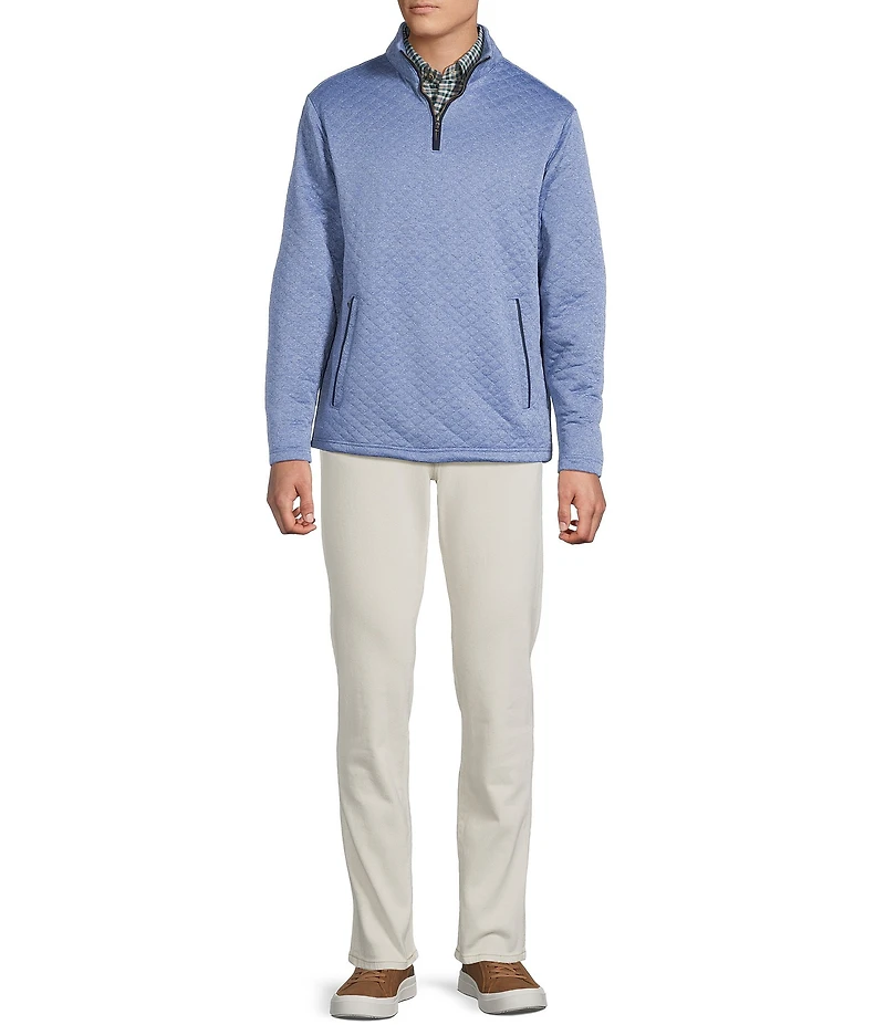 Cremieux Blue Label Quilted Quarter-Zip Pullover