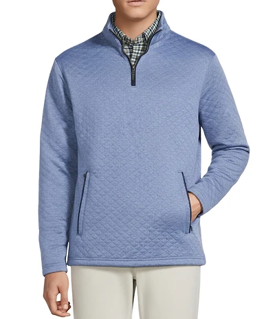 Cremieux Blue Label Quilted Quarter-Zip Pullover