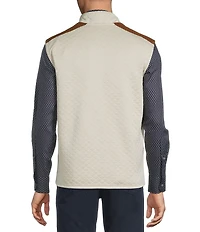 Cremieux Blue Label Quilted Sleeveless Full Zip Vest