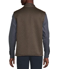 Cremieux Blue Label Quilted Sleeveless Full Zip Vest