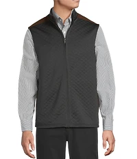 Cremieux Blue Label Quilted Sleeveless Full Zip Vest