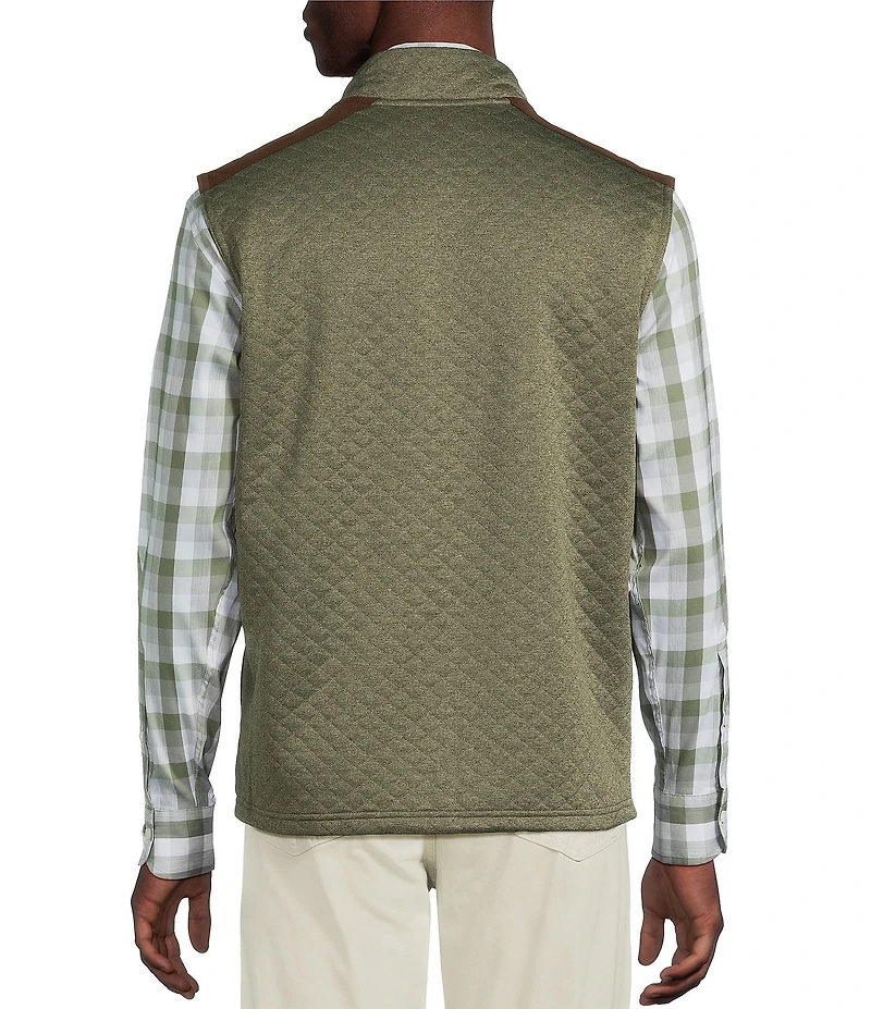 Cremieux Blue Label Quilted Sleeveless Full Zip Vest