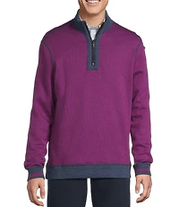 Cremieux Blue Label Reversible Quarter-Zip Pullover