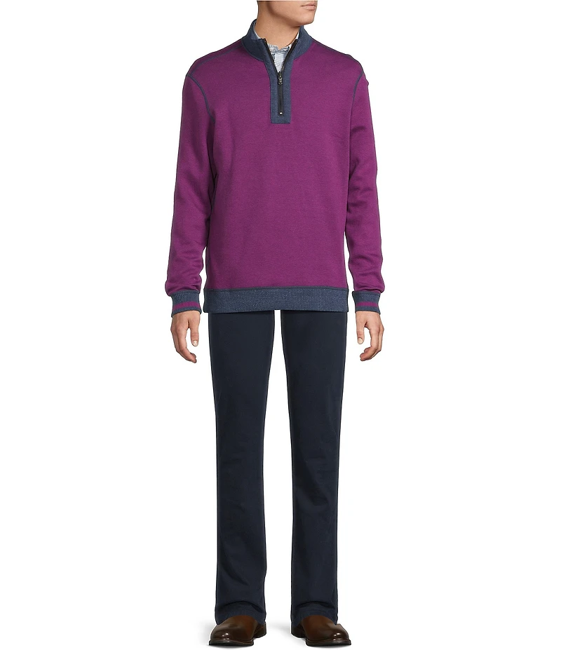Cremieux Blue Label Reversible Quarter-Zip Pullover