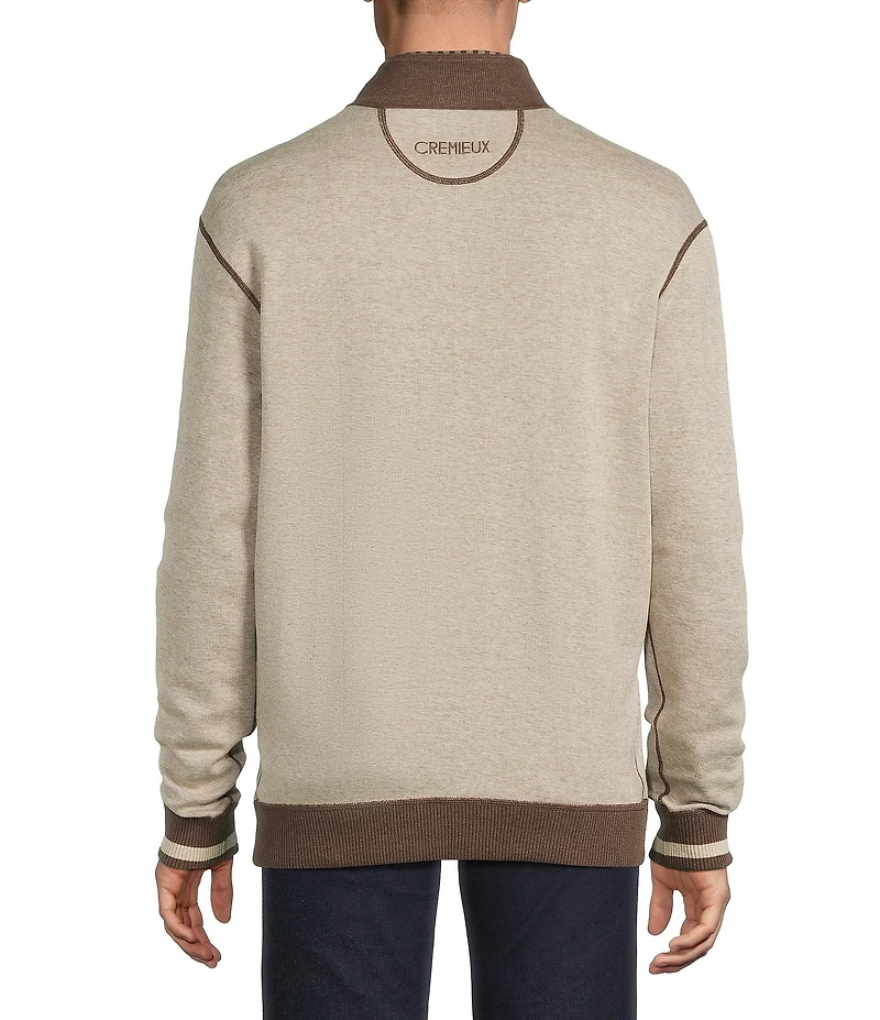 Cremieux Blue Label Reversible Quarter-Zip Pullover