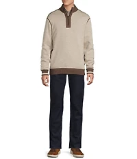 Cremieux Blue Label Reversible Quarter-Zip Pullover