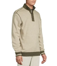 Cremieux Blue Label Reversible Quarter-Zip Pullover