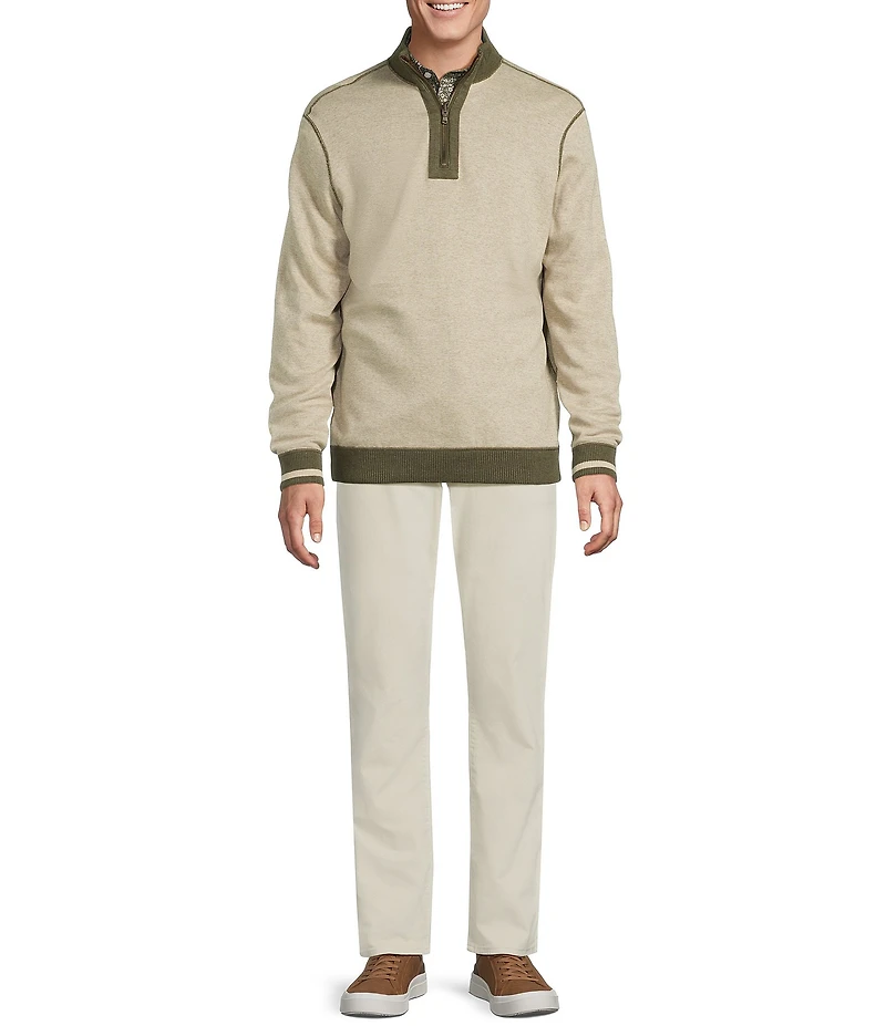 Cremieux Blue Label Reversible Quarter-Zip Pullover