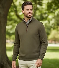 Cremieux Blue Label Reversible Quarter-Zip Pullover