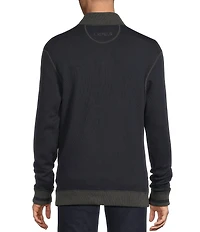 Cremieux Blue Label Reversible Quarter-Zip Pullover
