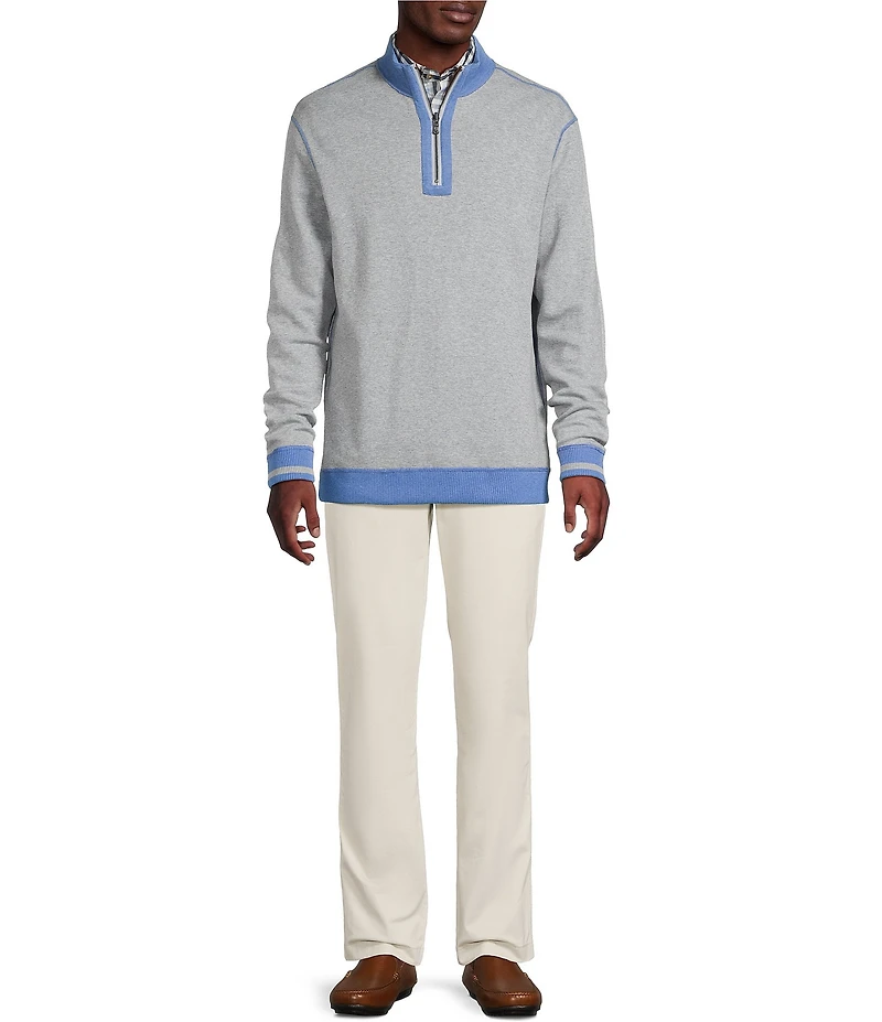 Cremieux Blue Label Reversible Quarter-Zip Pullover