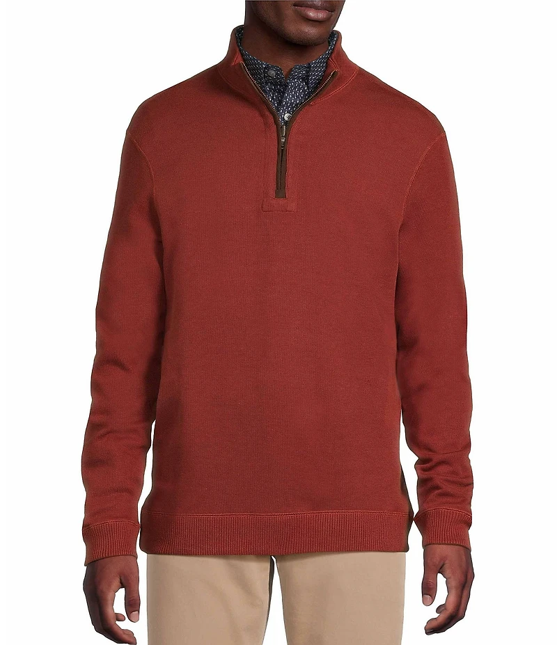Cremieux Blue Label Reversible Quarter-Zip Pullover