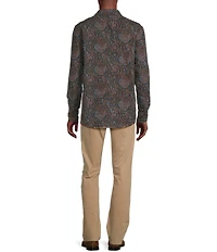 Cremieux Blue Label Reversible Twill Long Sleeve Woven Shirt