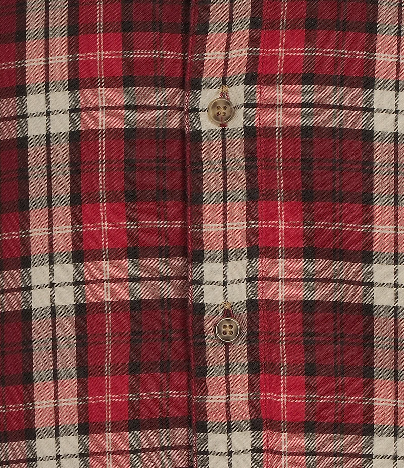 Cremieux Blue Label Reversible Twill Long Sleeve Woven Shirt