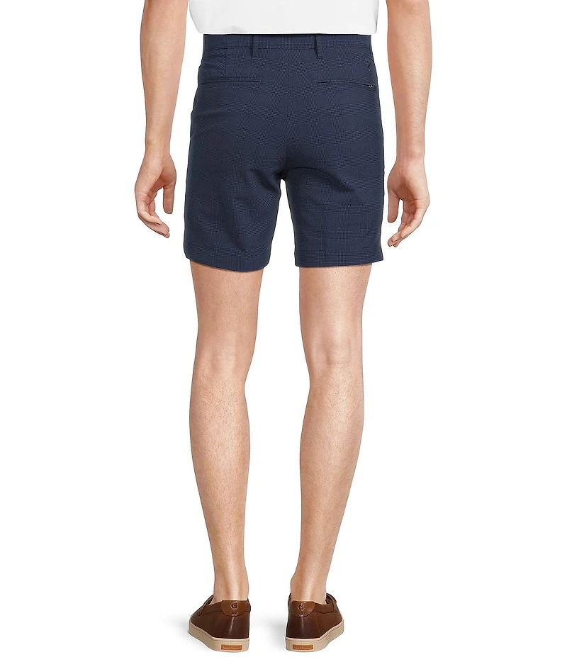 Cremieux Blue Label Glen Plaid Soho 7#double; Inseam Shorts