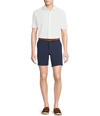 Cremieux Blue Label Glen Plaid Soho 7#double; Inseam Shorts