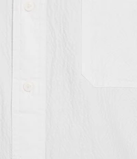 Cremieux Blue Label Seersucker Solid Performance Short Sleeve Woven Shirt