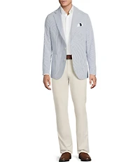 Cremieux Blue Label Seersucker Stripe Blazer