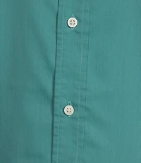 Cremieux Blue Label Short Sleeve Button Down Performance BRRR Solid Woven Shirt