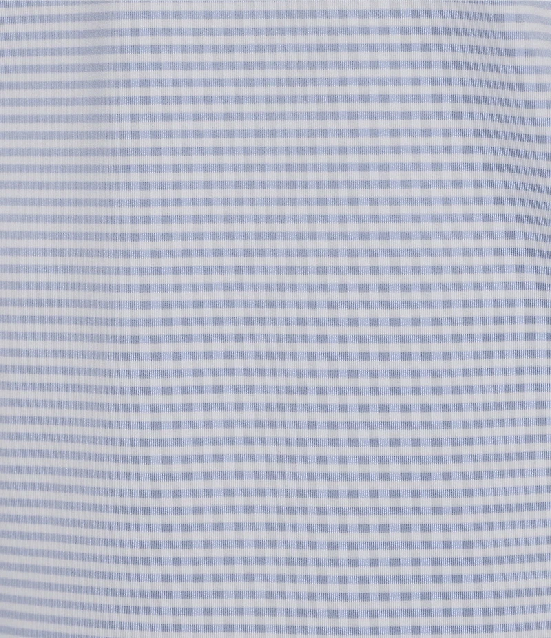 Cremieux Blue Label Performance Stretch Stripe Short Sleeve Polo