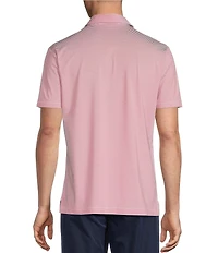Cremieux Blue Label Performance Stretch Stripe Short Sleeve Polo