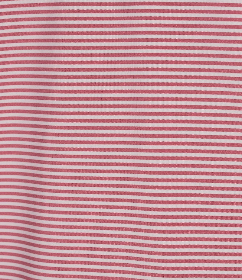 Cremieux Blue Label Performance Stretch Stripe Short Sleeve Polo