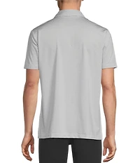 Cremieux Blue Label Performance Stretch Stripe Short Sleeve Polo