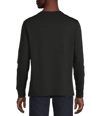 Cremieux Blue Label Slim Fit Pocket Crew Neck Long Sleeve T-Shirt