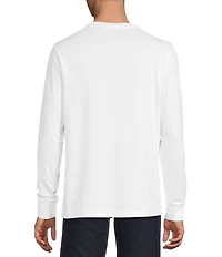 Cremieux Blue Label Slim Fit Pocket Crew Neck Long Sleeve T-Shirt