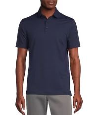 Cremieux Blue Label Tailored Fit Solid Short Sleeve Polo Shirt