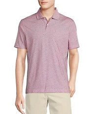 Cremieux Blue Label Slim Fit Stretch Abstract Print Polo Shirt
