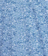 Cremieux Blue Label Slim Fit Stretch Floral Print Polo Shirt