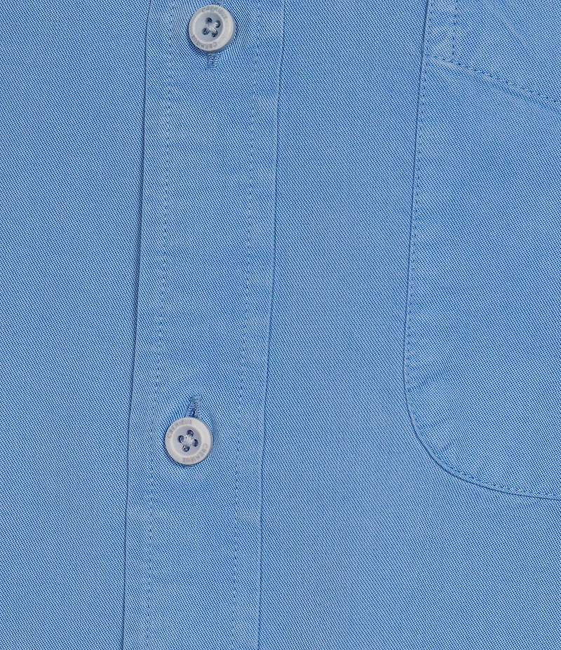 Cremieux Blue Label Slub Twill Short Sleeve Woven Shirt