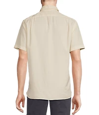 Cremieux Blue Label Slub Twill Short Sleeve Woven Shirt