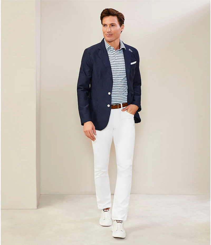 Cremieux Blue Label CMX 5-Pocket Tailored Fit Sateen Stretch Pants