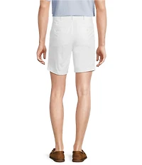 Cremieux Blue Label Soho Tailored Fit Flat Front Comfort Stretch 7#double; Inseam Shorts